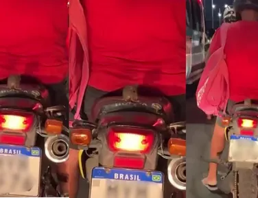 Moto-táxi animal: rato é flagrado “pegando carona” em moto no Ceará - Imagem