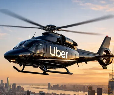 Adeus trânsito? Uber vai levar passageiros de helicóptero em 2026 - Imagem
