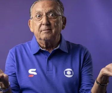 Alta próxima: Galvão Bueno evolui e seguirá tratamento em casa - Imagem