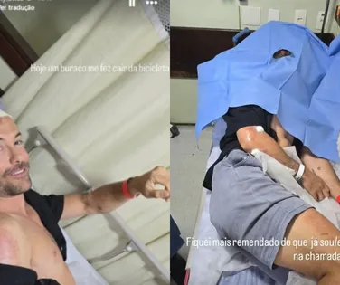 Após atropelamento, Kayky Brito sofre novo acidente - Imagem