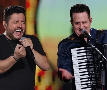 Bruno dá "fora" e desmente Marrone durante show - Imagem