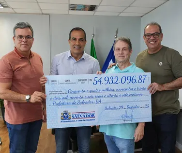 Câmara devolve mais de R$ 54 milhões à Prefeitura de Salvador - Imagem