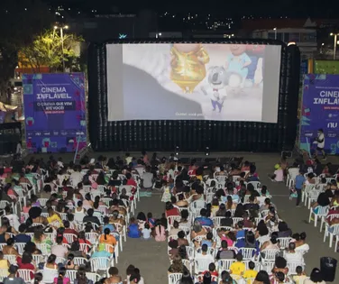 Cinema Inflável leva sessões gratuitas a Mata de São João; saiba mais - Imagem