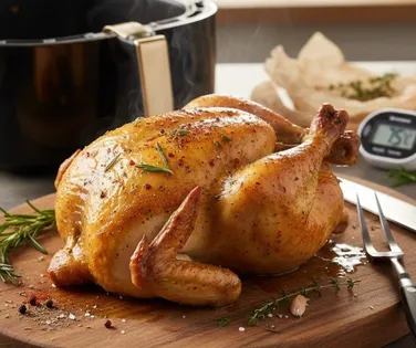 E cabe? Aprenda fazer chester na air fryer para o Natal - Imagem