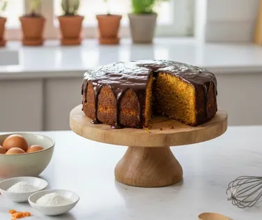 Fit e irresistível: o bolo de cenoura perfeito para seu dia - Imagem