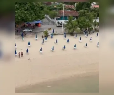 Foragido por tráfico é capturado em praia de São Tomé de Paripe; vídeo - Imagem