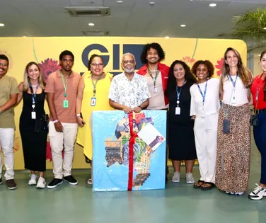Gilberto Gil é homenageado com exposição inclusiva na Arena Fonte Nova - Imagem