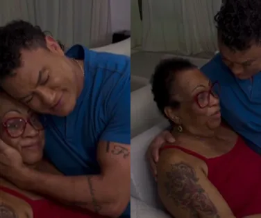 Popó lamenta ao anunciar a morte da mãe: "Meu eterno amor" - Imagem