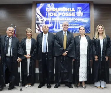 Seis novos desembargadores são empossados no TJBA - Imagem