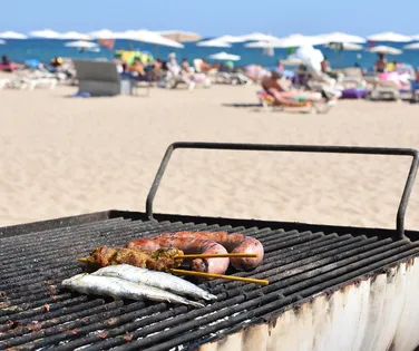 Uso de churrasqueiras nas praias de Camaçari passa a ser proibido - Imagem