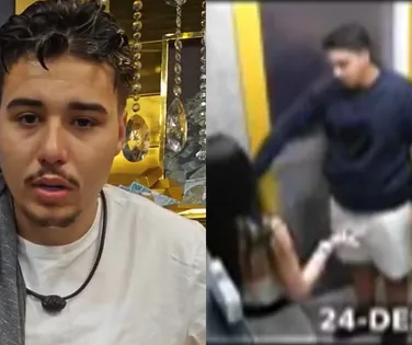 BBB 26: Globo expõe momento exato de assédio de Pedro em Jordana - Imagem