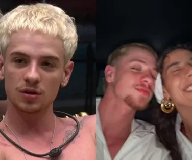 BBB 26: Juliano Floss revela que levou fora de Marina Sena antes do namoro - Imagem