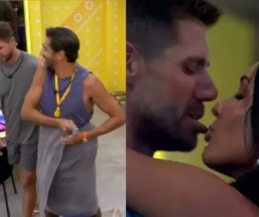 BBB: Cowboy pede que Jonas pegue informação de Maxiane: "No beijinho" - Imagem