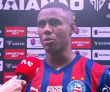Eleito craque do jogo, Erick enaltece grupo do Bahia com novo triunfo - Imagem