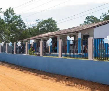 Escola é reinaugurada na zona rural de Santo Amaro - Imagem