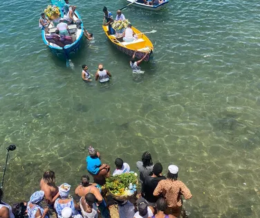 Fé que preserva: Presente Ecológico de Iemanjá celebra 13ª edição no Solar do Unhão - Imagem