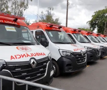 Jacobina recebe novas ambulâncias e reforça frota do SAMU - Imagem