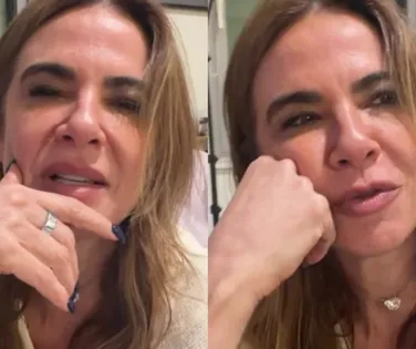 Luciana Gimenez aparece chorando após demissão da RedeTV! e dá recado - Imagem