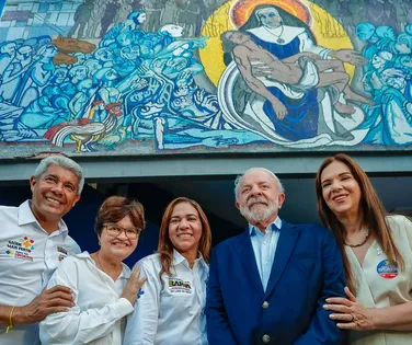 Lula e Jerônimo entregam nova sala cirúrgica do Hospital Santo Antônio - Imagem