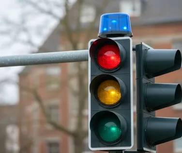 Luz azul em cruzamentos: entenda para que serve mudança no trânsito - Imagem