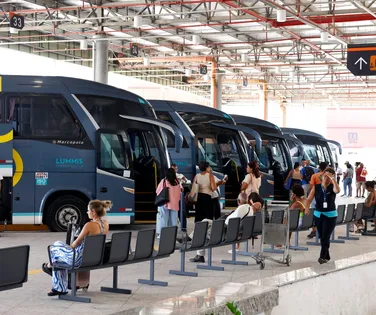 Nova Rodoviária completa 15 dias com fluxo diário de 22 mil passageiros - Imagem