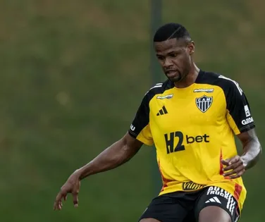 Perto do Bahia? Júnior Santos fica fora de jogo do Galo no Brasileirão - Imagem