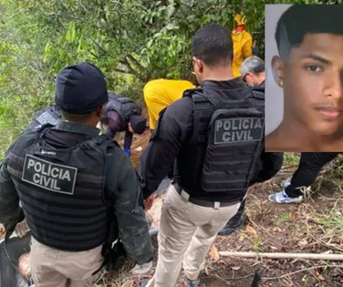 Polícia Civil encontra corpo que pode ser de adolescente desaparecido - Imagem