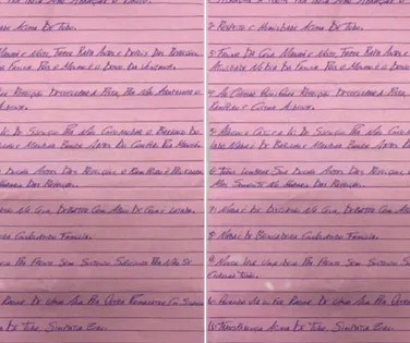 Regras, silêncio e punições: manual do BDM é encontrado em presídio - Imagem