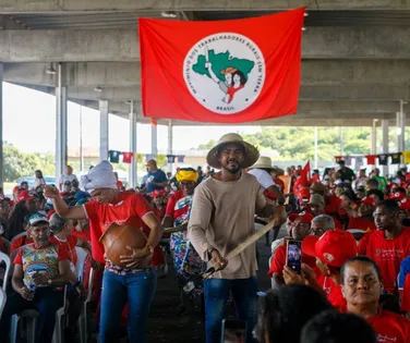 Salvador recebe encontro nacional do MST com ato solidário à Venezuela - Imagem
