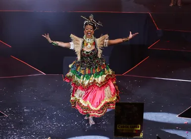 Estudante de jornalismo é coroada Deusa do Ébano do Ilê Aiyê - Imagem