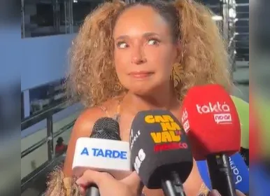 "Me empurre não", pede Daniela Mercury ao citar briga com Tony Salles - Imagem
