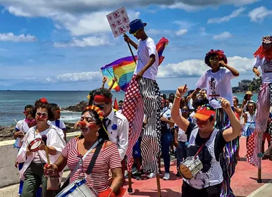 Palhaços do Rio Vermelho anunciam desfile de 2026 com tributo ao samba - Imagem