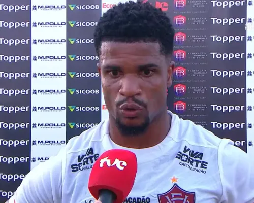 Jamerson diz que Vitória deixou resultado escapar por um "detalhe" - Imagem