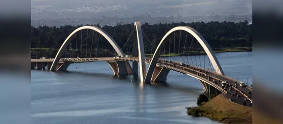 Onde fica a ponte brasileira eleita uma das mais bonitas do mundo - Imagem