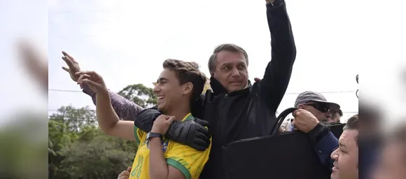 Nikolas Ferreira detona idolatria por Bolsonaro após caminhada - Imagem