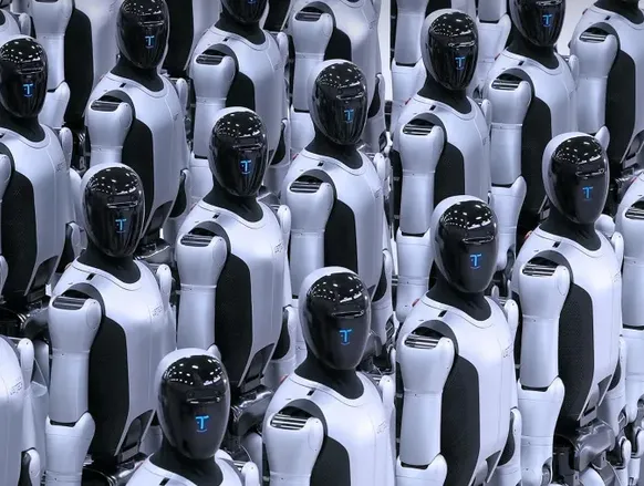 China começa a usar robôs humanoides na patrulha de fronteiras - Imagem