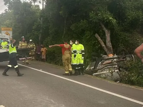 Acidente na Bahia mata quatro pessoas e deixa uma gravemente ferida - Imagem