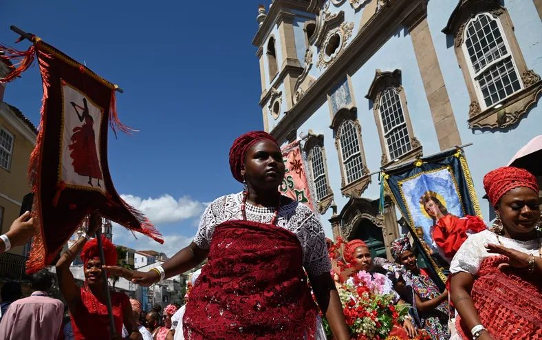 Afoxé Filhos de Korin Efan abre comemorações de Santa Bárbara - Imagem