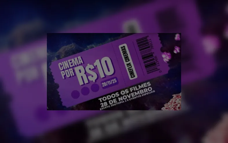 Black Friday: cinema de Salvador oferece ingressos a R$10 - Imagem