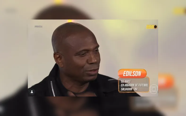 Edilson Capetinha é o representante da Bahia no BBB 26 - Imagem