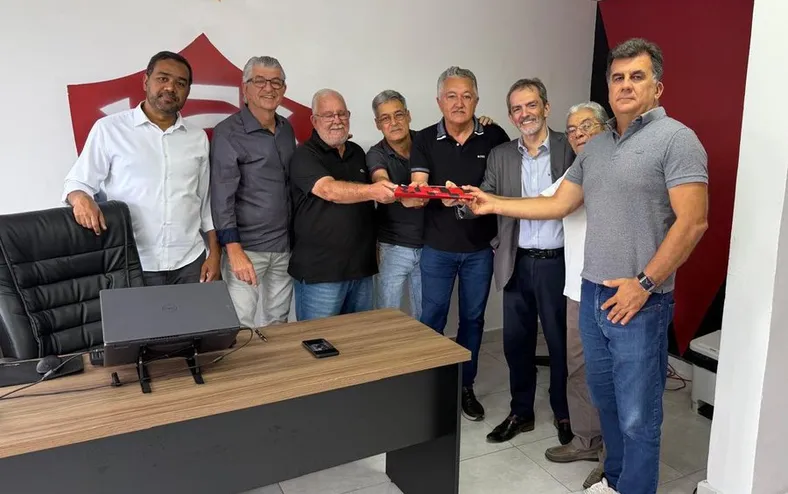 Eleito, Nilton Sampaio Filho celebra vitória da chapa Leão Colossal - Imagem