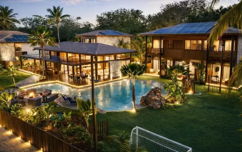 Galã da Globo constrói pousada de luxo em paraíso na Bahia - Imagem