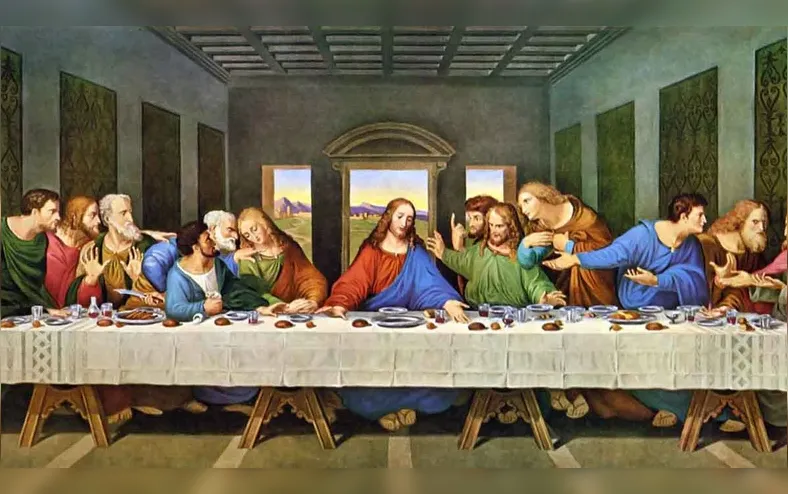 IA revela segredo chocante de Da Vinci na 'Última Ceia'; entenda - Imagem