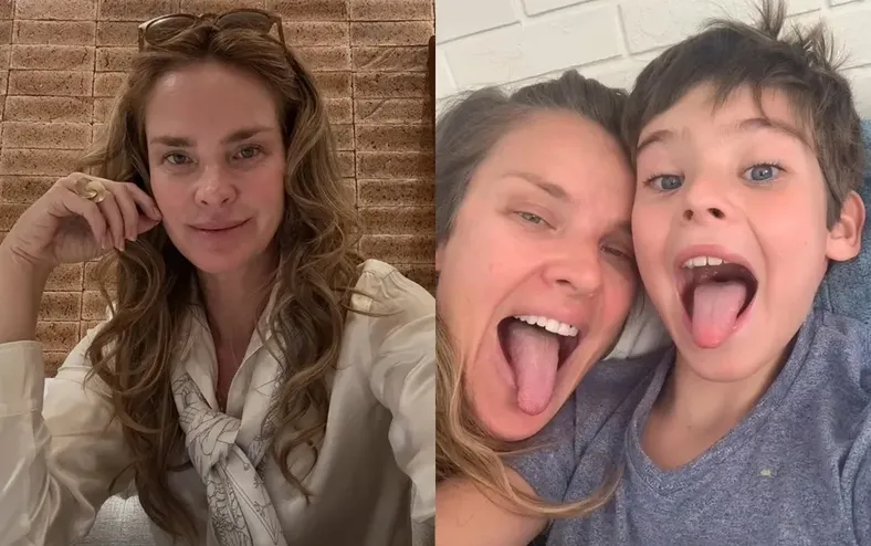 Vídeo: filho de Letícia Birkheuer nega alienação e acusa mãe de mentir - Imagem