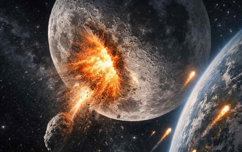 Apagão global? Terra será impactada após choque de asteroide na Lua - Imagem
