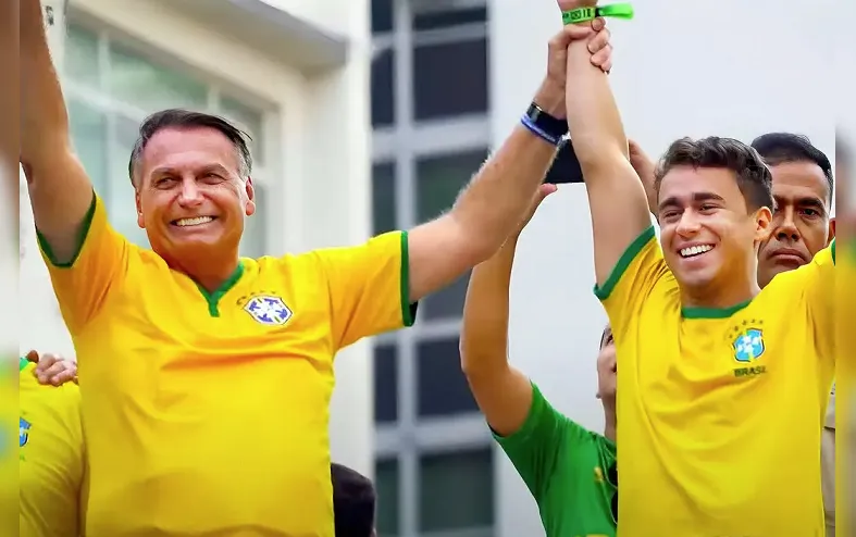 Defesa de Bolsonaro pede autorização para visita de Nikolas Ferreira - Imagem