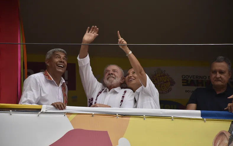 Deputada comemora presença de Lula no Carnaval de Salvador - Imagem