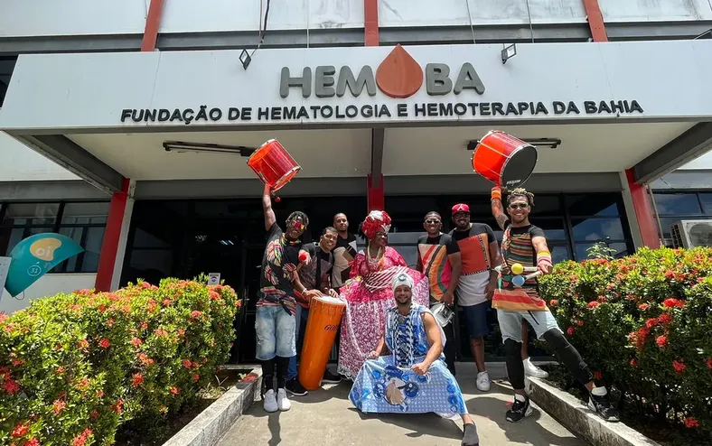 Doações de sangue crescem 10% durante o Carnaval, diz titular da Sesab - Imagem