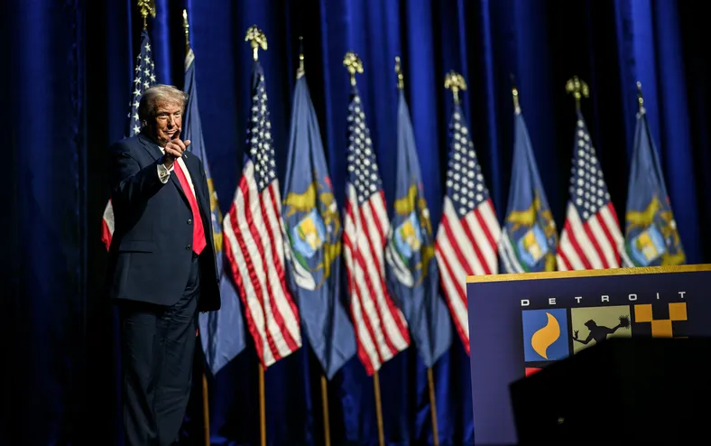 Trump diz não se sentir mais obrigado a pensar apenas na paz - Imagem