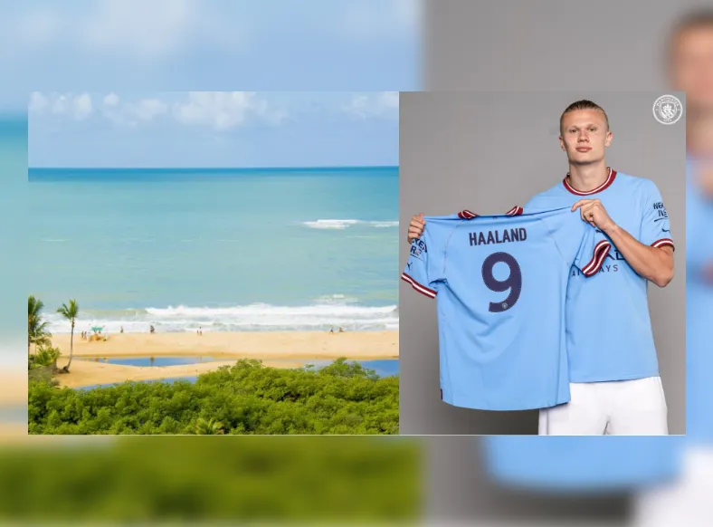 Atacante do City tem grande ligação com paraíso baiano; entenda - Imagem